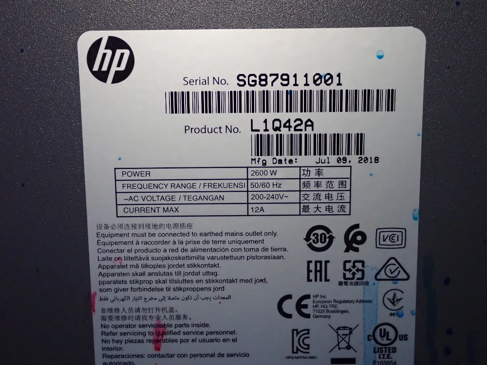 Hp 100" Printer - Hp Scitec Fb750