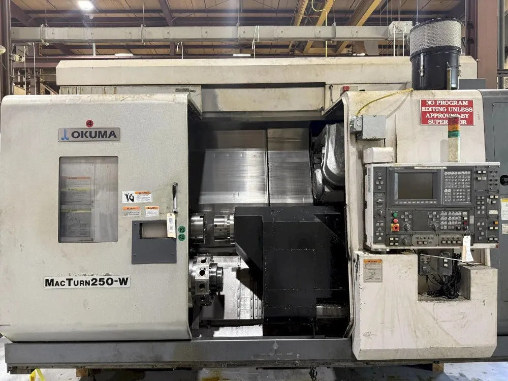 Okuma Cnc Lathe - 250-w
