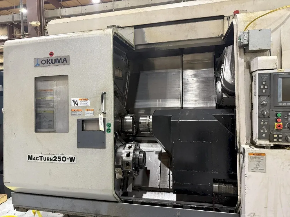 Okuma Cnc Lathe - 250-w
