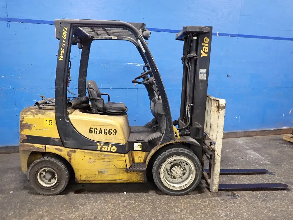 Yale 5550 Lbs Propane Forklift - Glp060vxevre087
