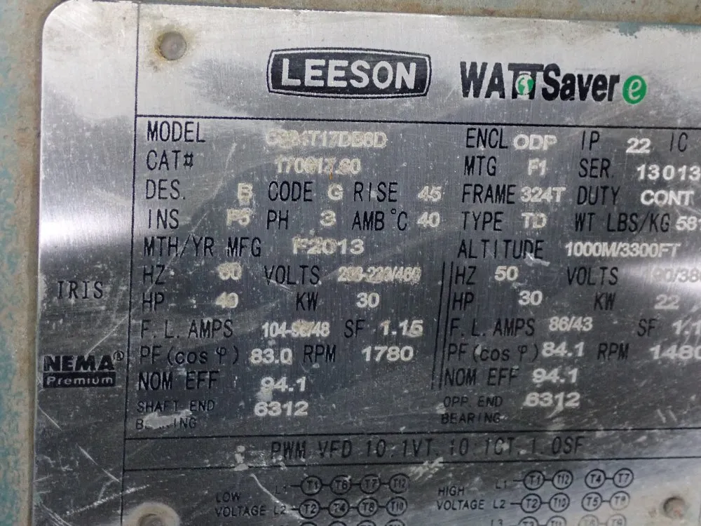 Gardner Denver 40 Hp Air Compressor - Ede0hb