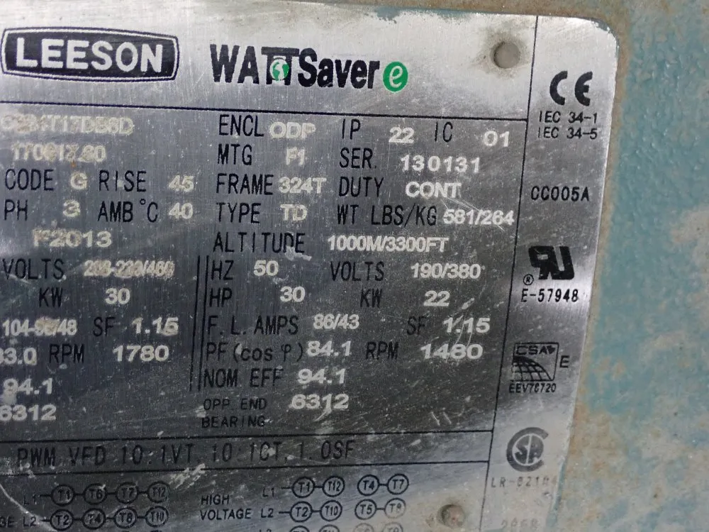 Gardner Denver 40 Hp Air Compressor - Ede0hb