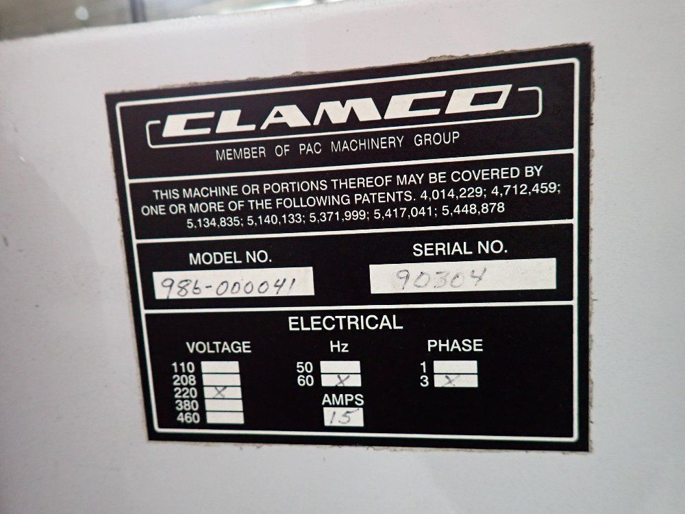 Clamco 20 L Sealer And Tunnel System