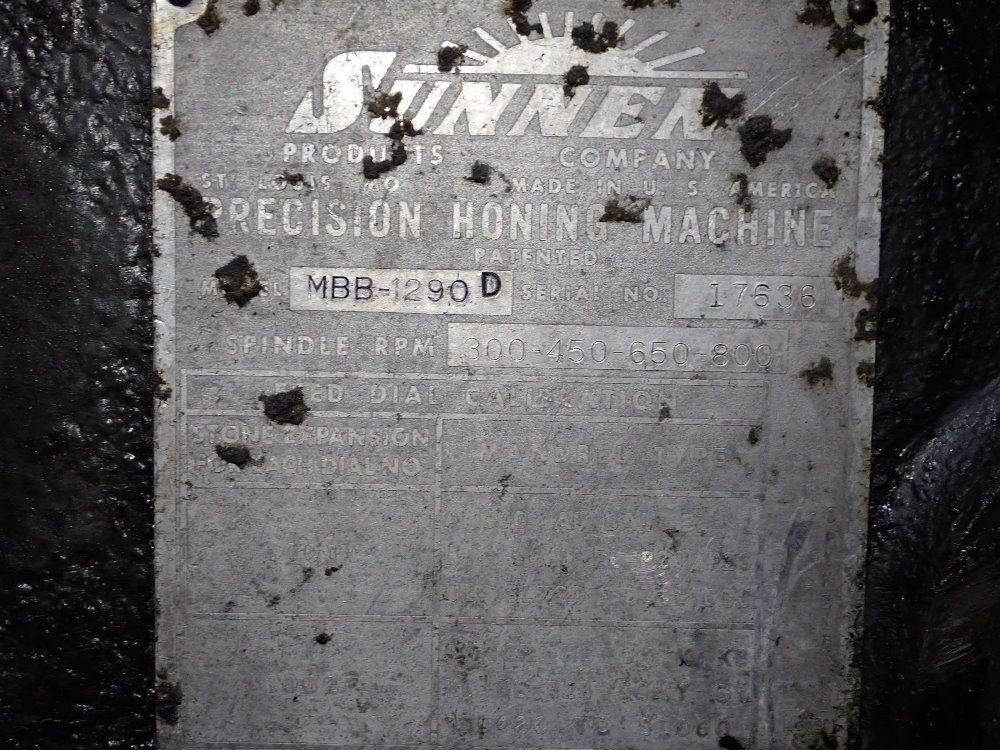 Sunnen Hone - Mbb-1290d