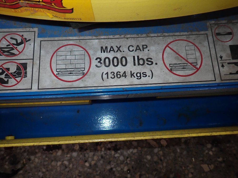 Ez Loader 3000 Lbs Lift Table