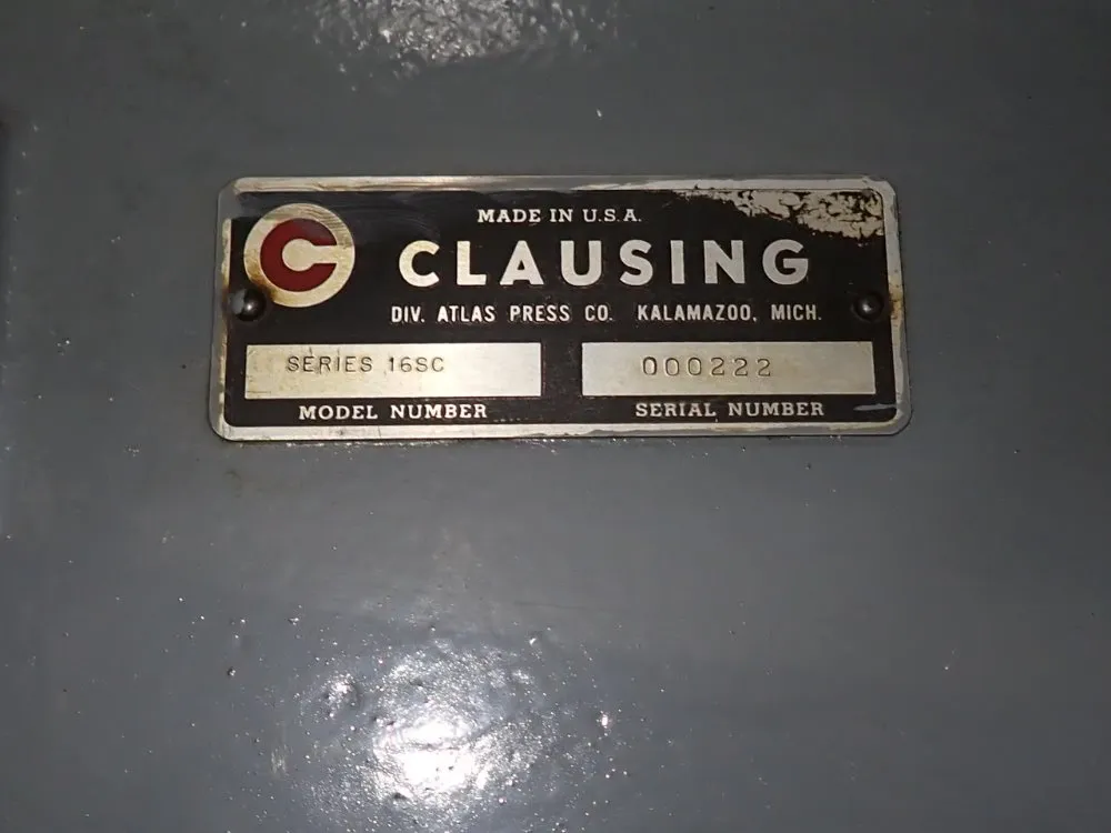 Clausing Drill Press