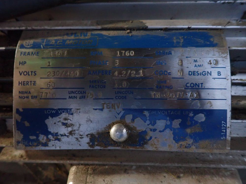 Wabash Metal Products Inc 20 Tons Press - Da20-4815-smx