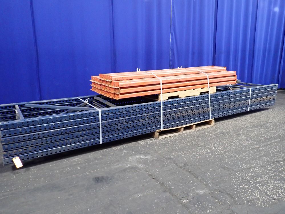 42" X 204" Pallet Racking Lot - Tear Drop