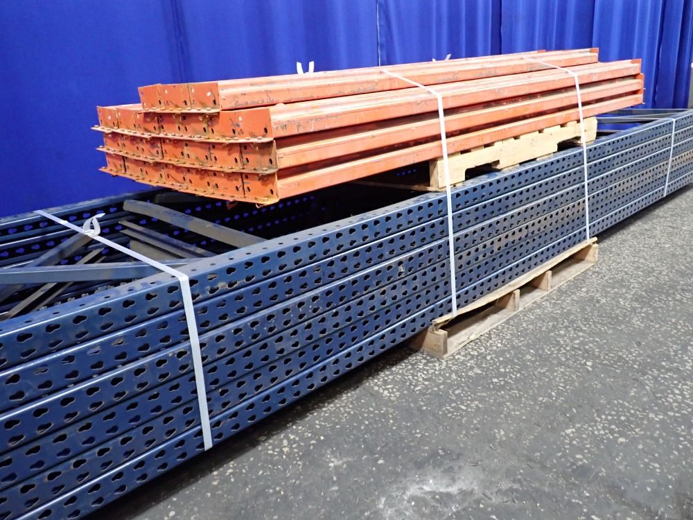 42" X 204" Pallet Racking Lot - Tear Drop