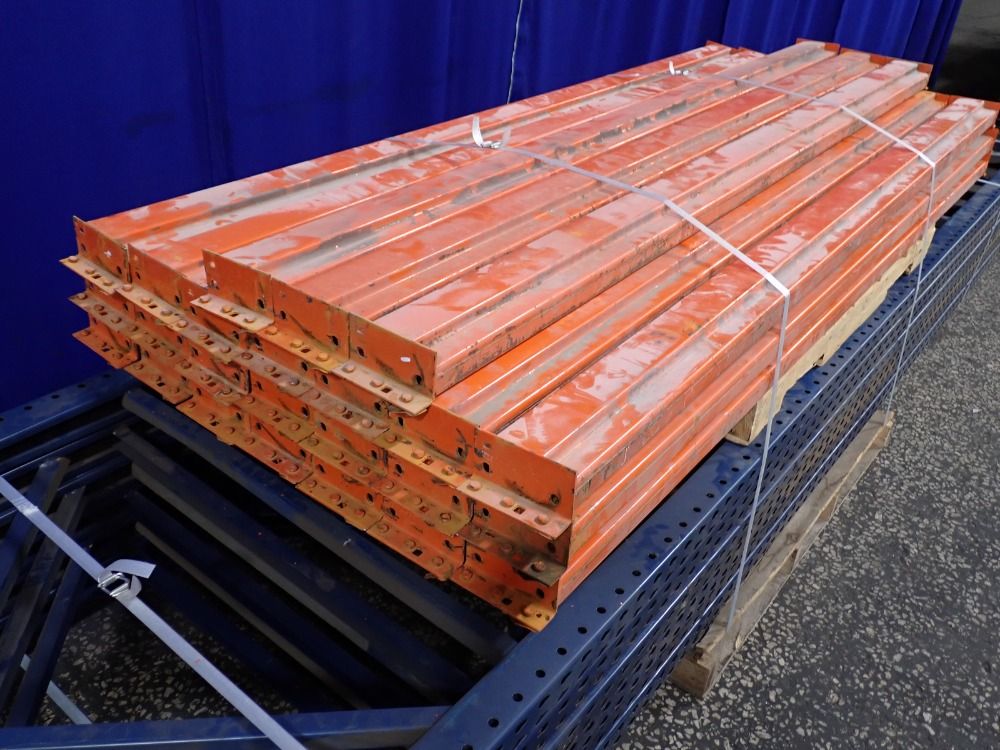 42" X 204" Pallet Racking Lot - Tear Drop