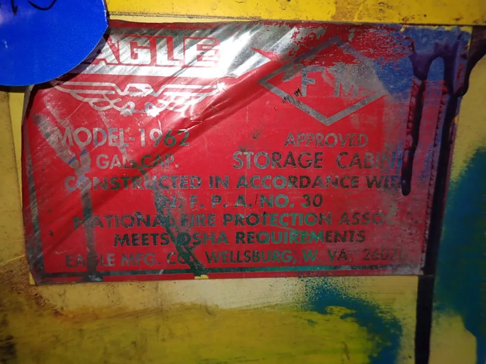 Eagle 60 Gal Flammable Cabinet - 1962