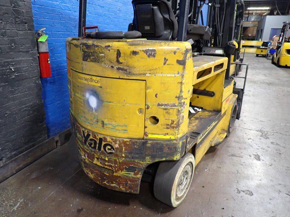 Yale 7150 Lbs Electric Forklift - Erc080hhn48te088