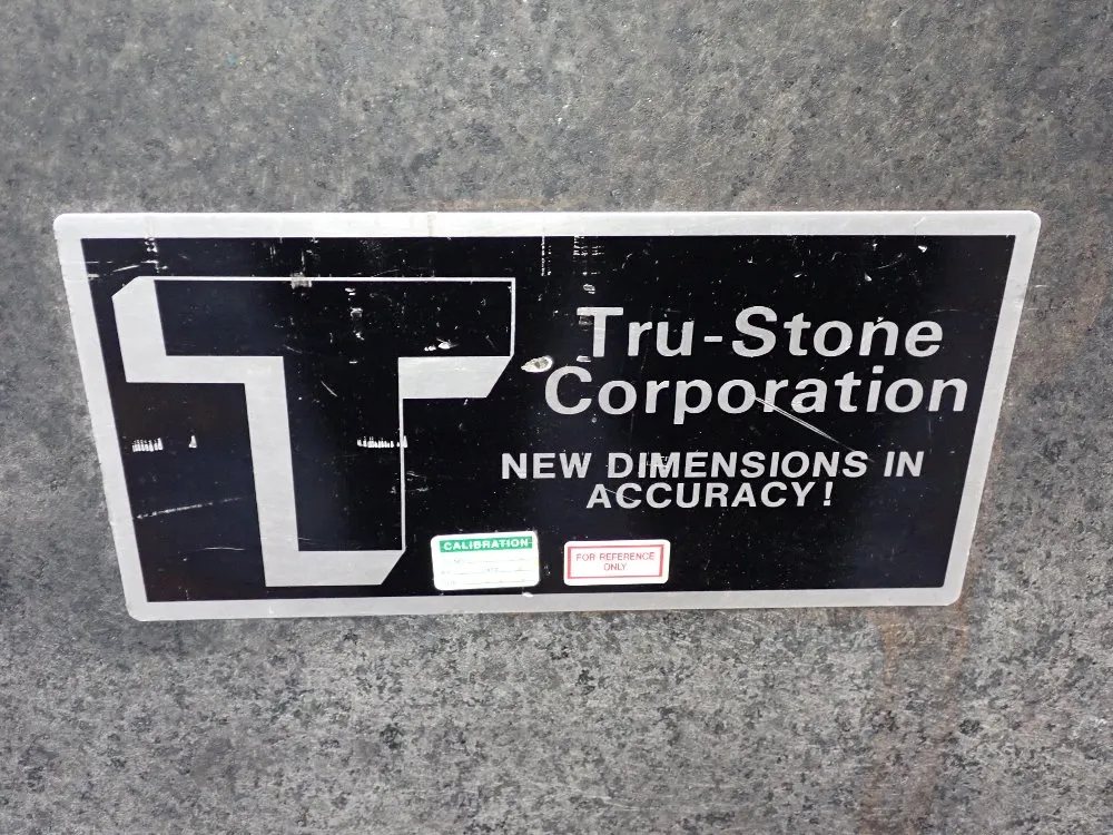 Tru-stone 104" X 80" X 16 1/4" Granite Surface Plate
