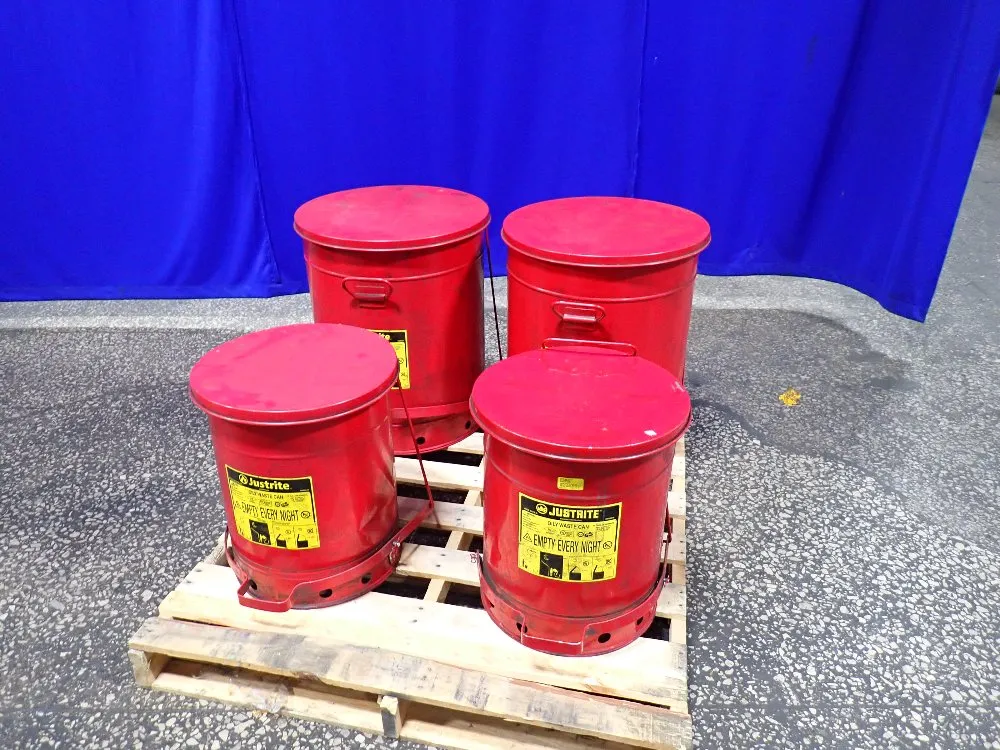 Justrite 18" X 15", 24" X 19" Waste Can