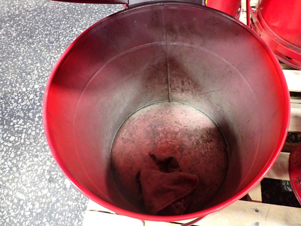 Justrite 18" X 15", 24" X 19" Waste Can