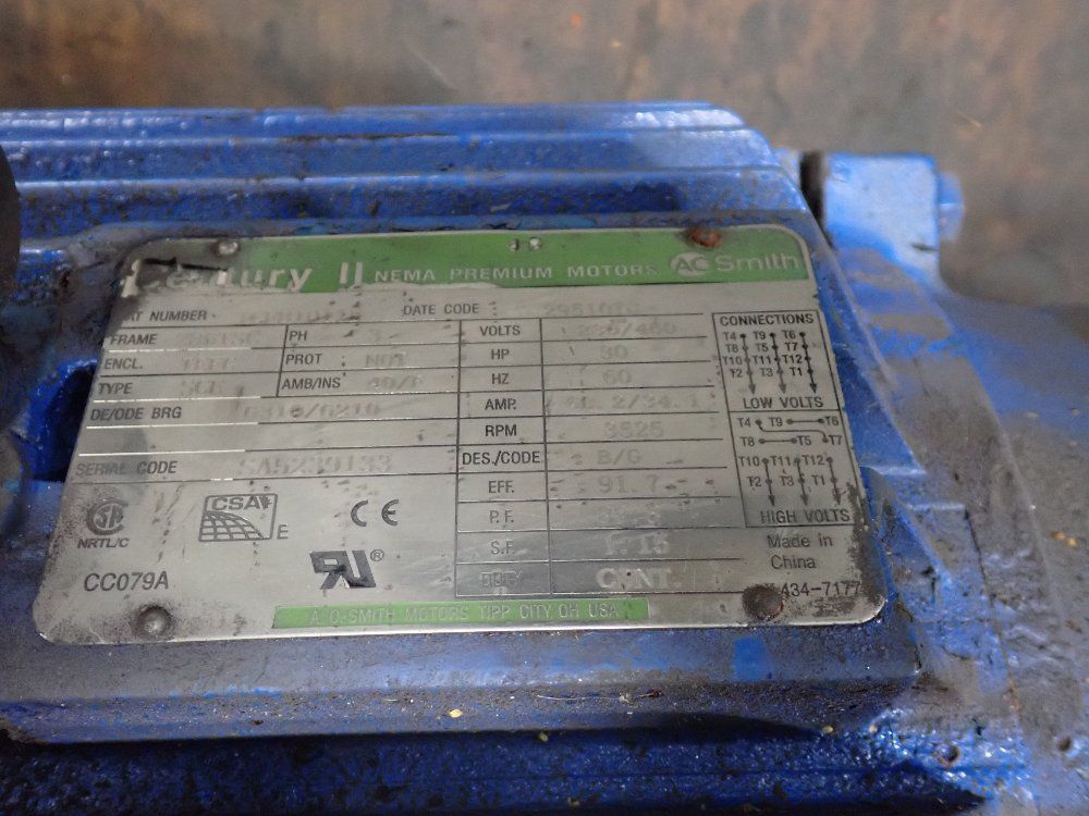 Century 30 Hp Centrifugal Pump