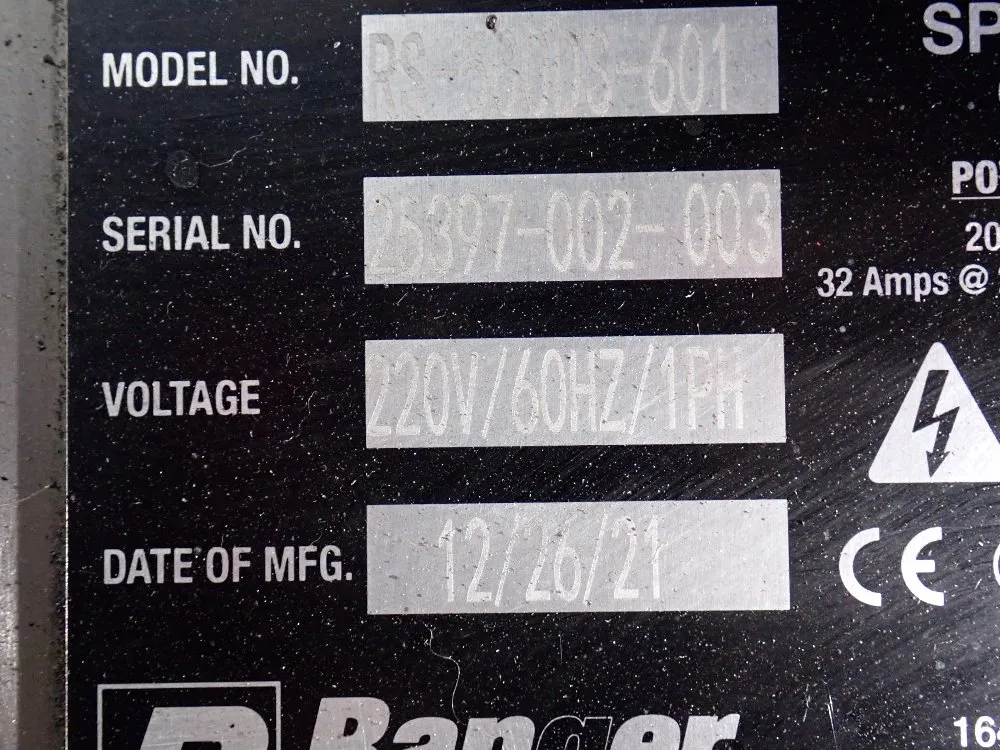 Ranger 30" X 40" Rotary Parts Washer - Rs-500ds-601