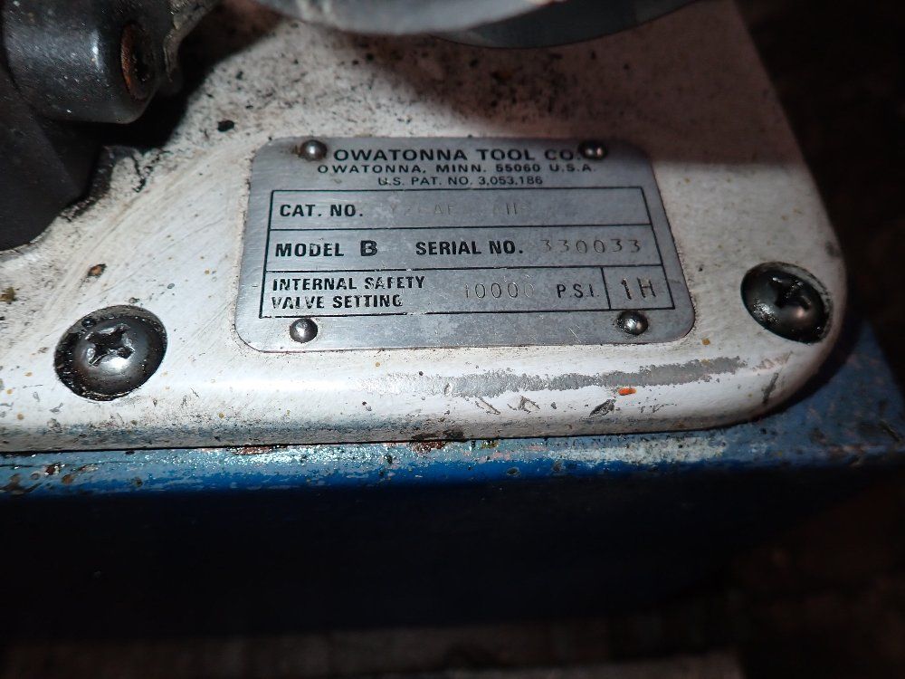 Otc 100 Ton H-frame Press - Model B