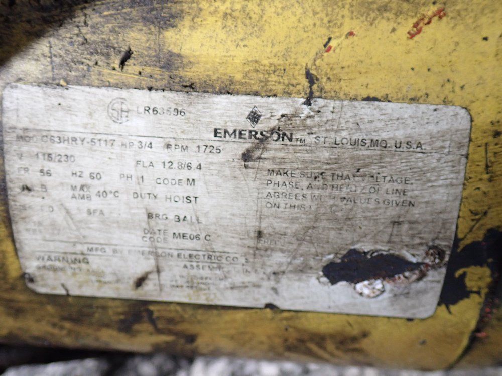 Palan Vulcan 1000 Lbs Electric Hoist - Lia1422