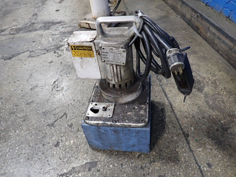 Otc 1 1/8 Hp Hydraulic Power Unit