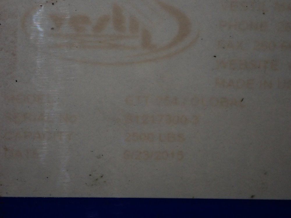 Vestil 2500 Lbs Lift Cart