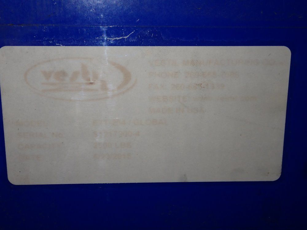 Vestil 2500 Lbs Lift Cart