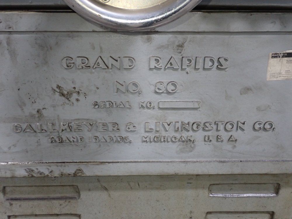 Galmeyer & Livingston 28" Tool Grinder - No.80