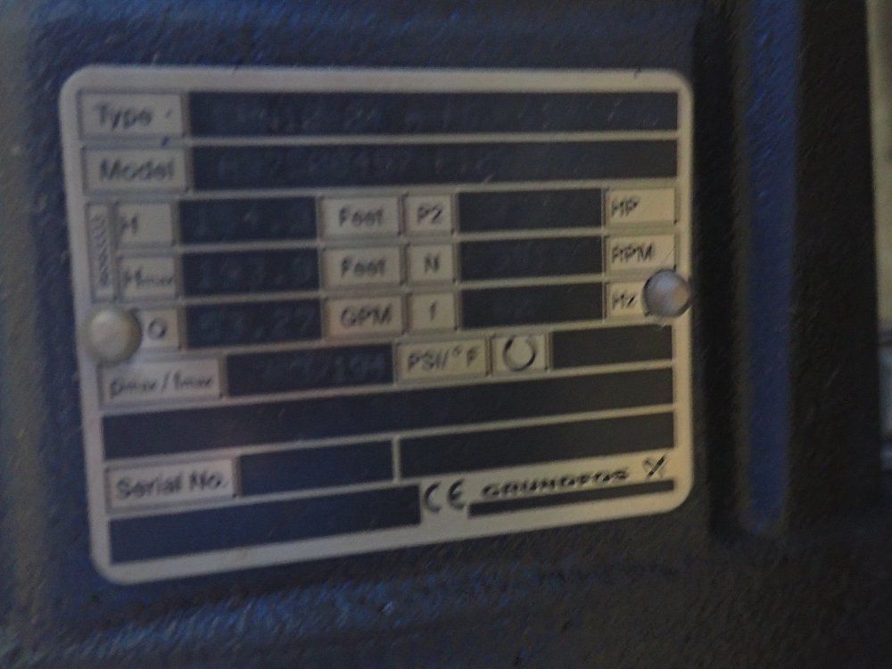 Industrial Electric Motor Pump - Wwe3-36-182t