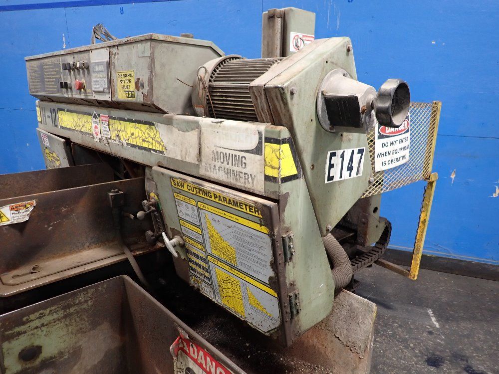 Hyd-mech 12" X 31 1/2" Horizontal Band Saw - H-12