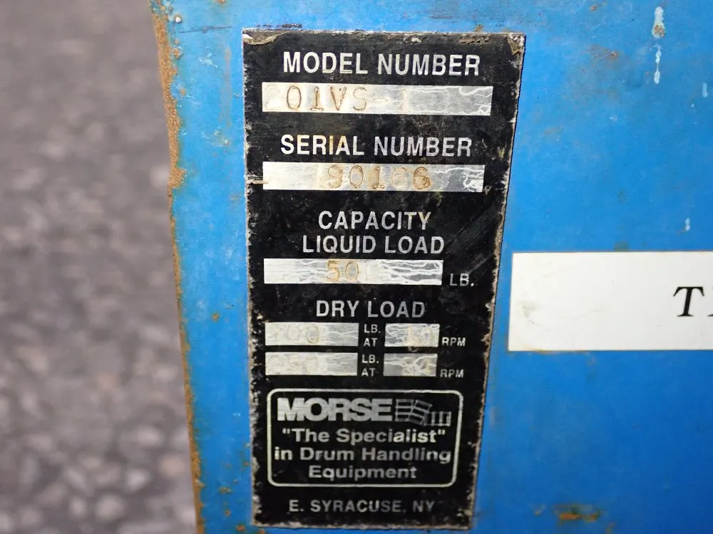 Morse 500 Lbs Drum Roller