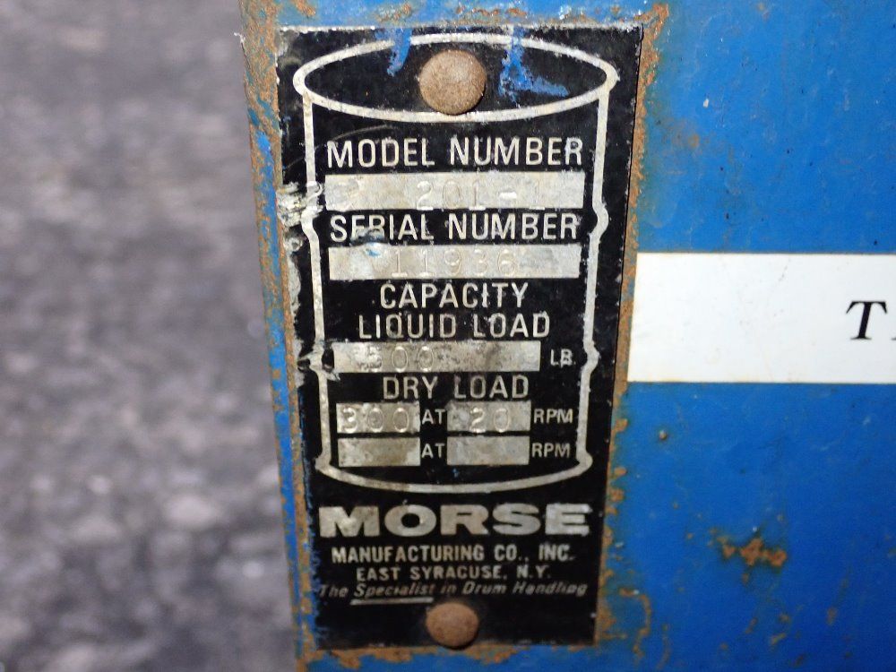 Morse 500 Lbs Drum Roller