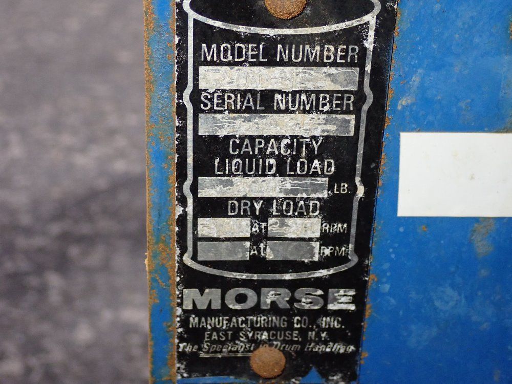 Morse 500 Lbs Drum Roller