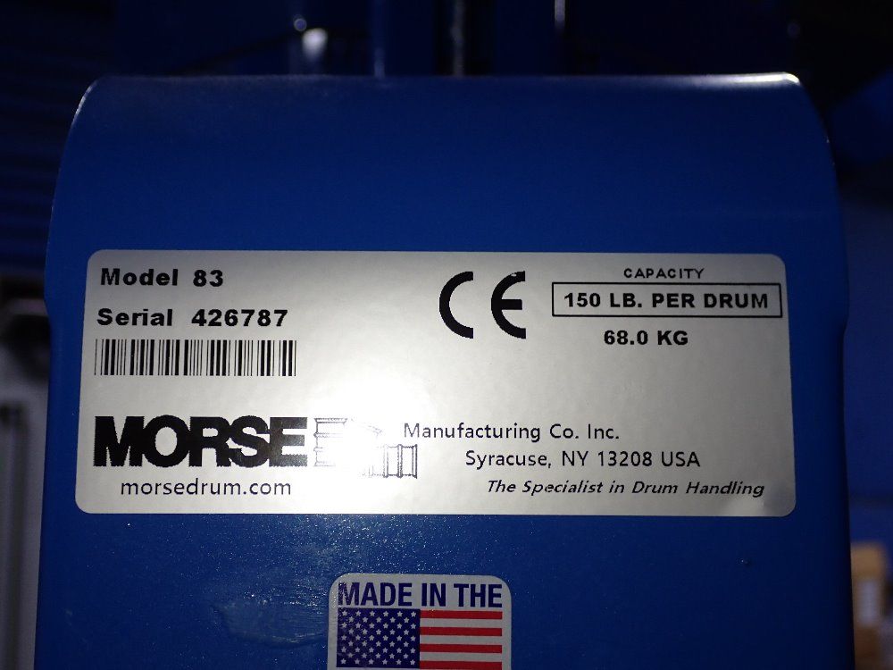 Morse 150 Lbs Drum Lift - 83