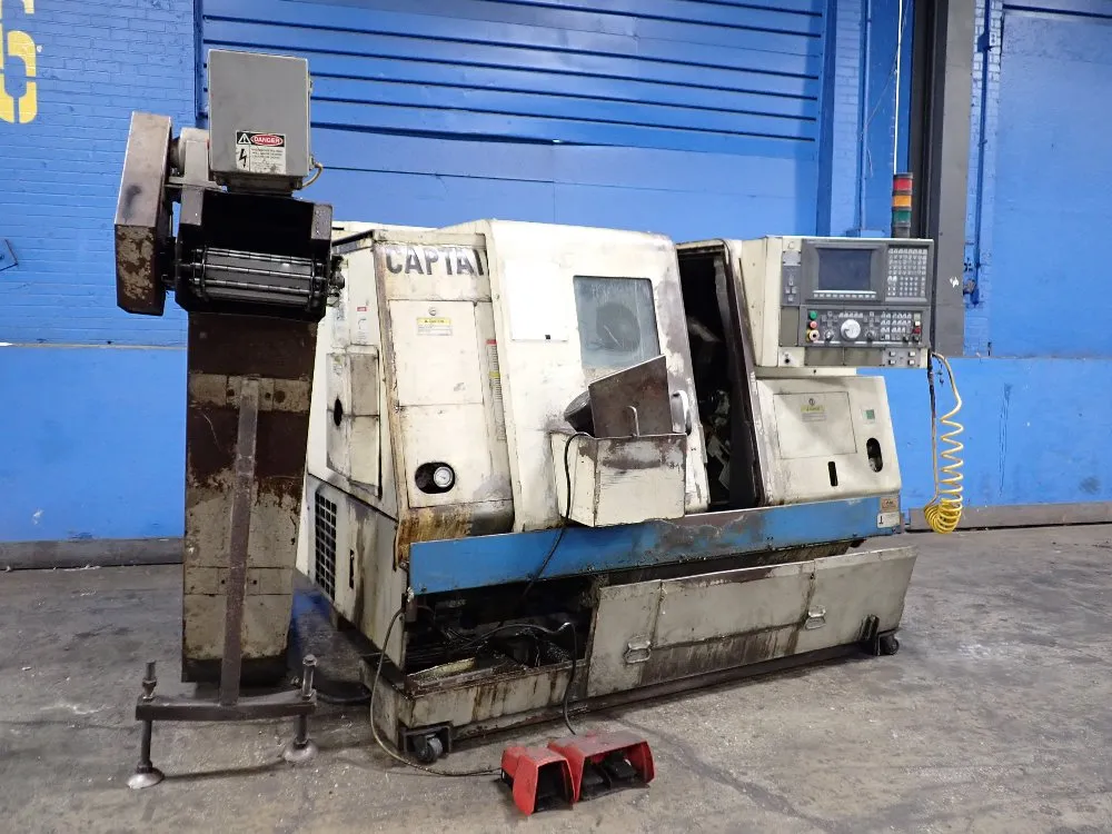 Okuma Cnc Lathe - Captain L370