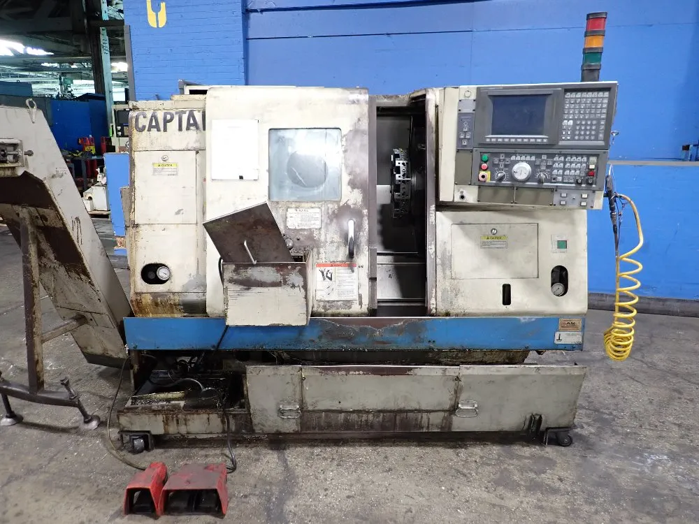 Okuma Cnc Lathe - Captain L370