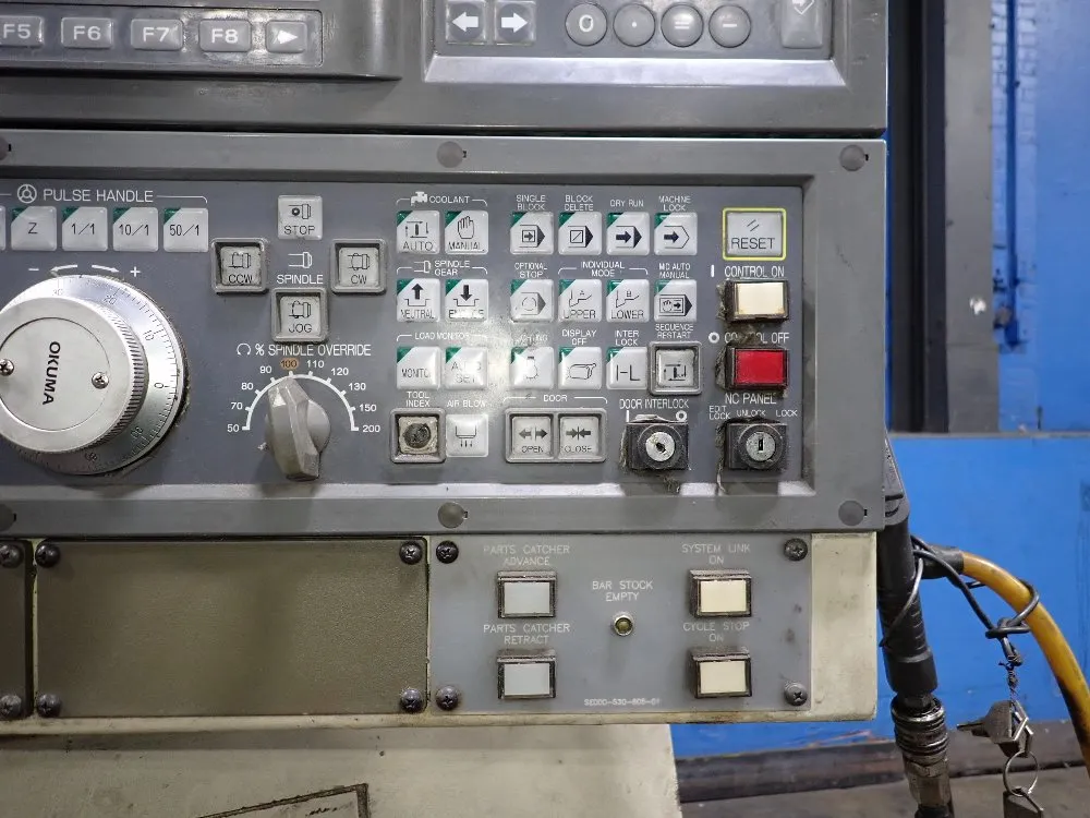 Okuma Cnc Lathe - Captain L370