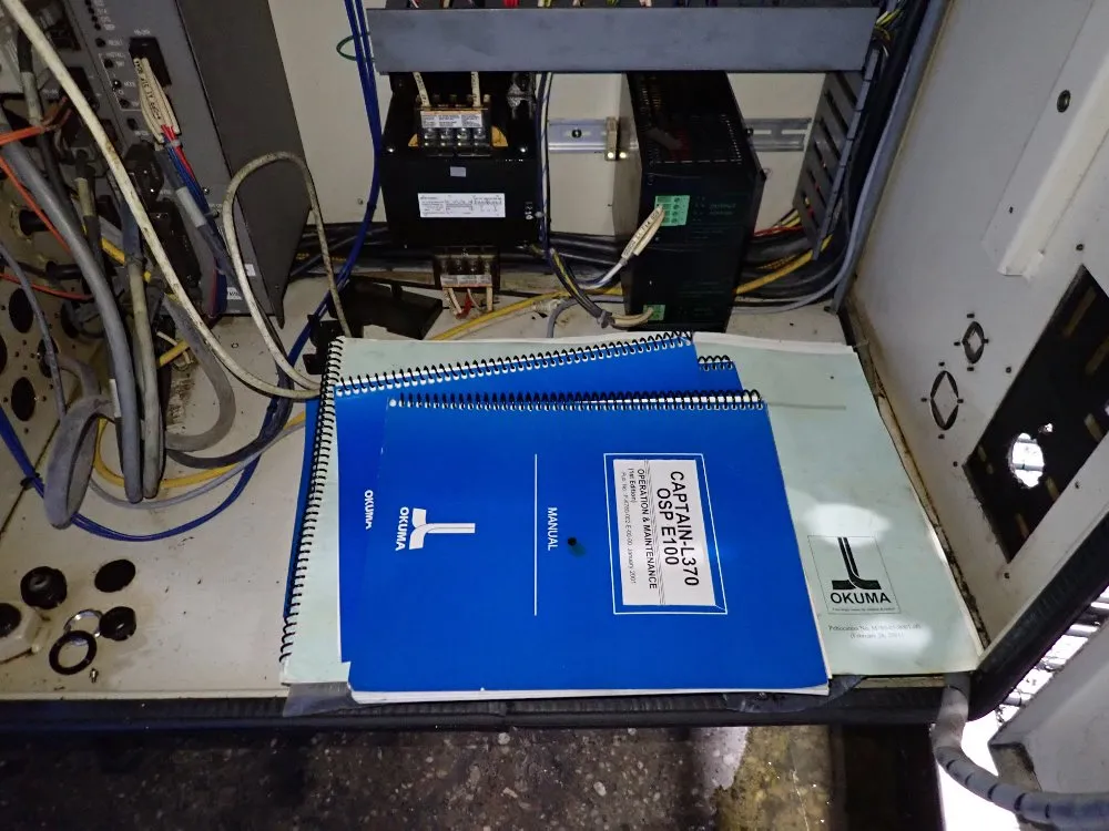 Okuma Cnc Lathe - Captain L370