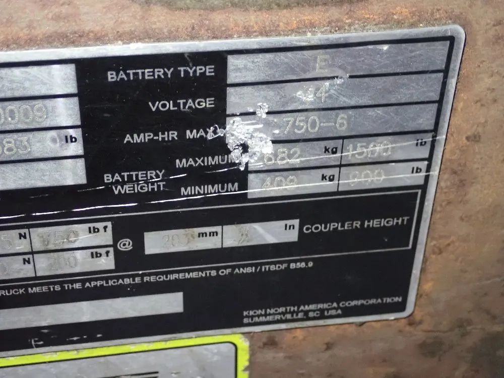 Linde 750 Lbs Tugger - Etr45