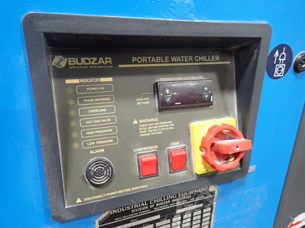 Budzar 5 Hp Portable Water Chiller - Bwa-wc-05-ccb-12-0