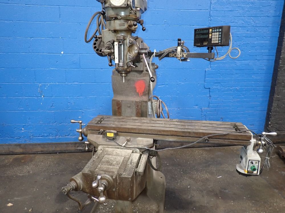 Bridgeport 9" X 42" Vertical Mill