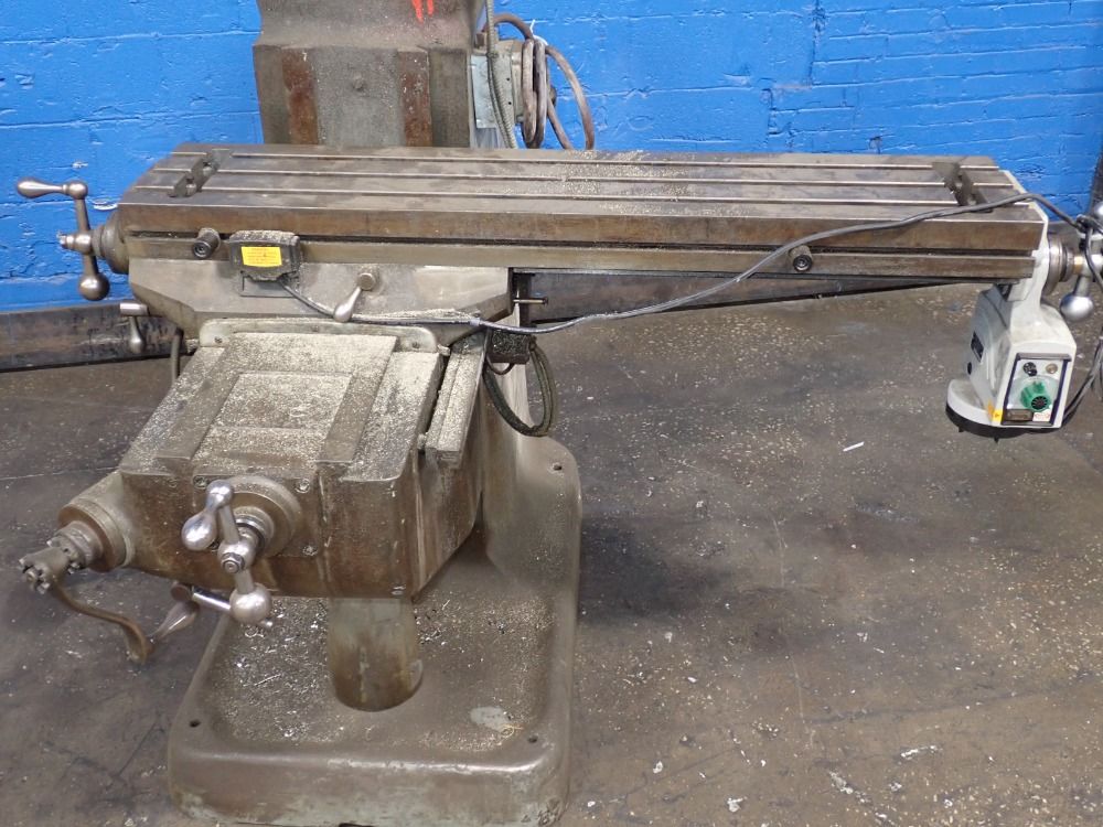 Bridgeport 9" X 42" Vertical Mill