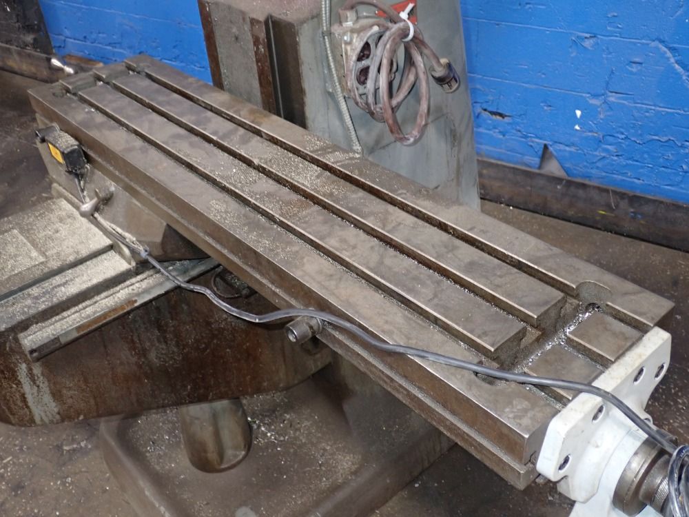 Bridgeport 9" X 42" Vertical Mill