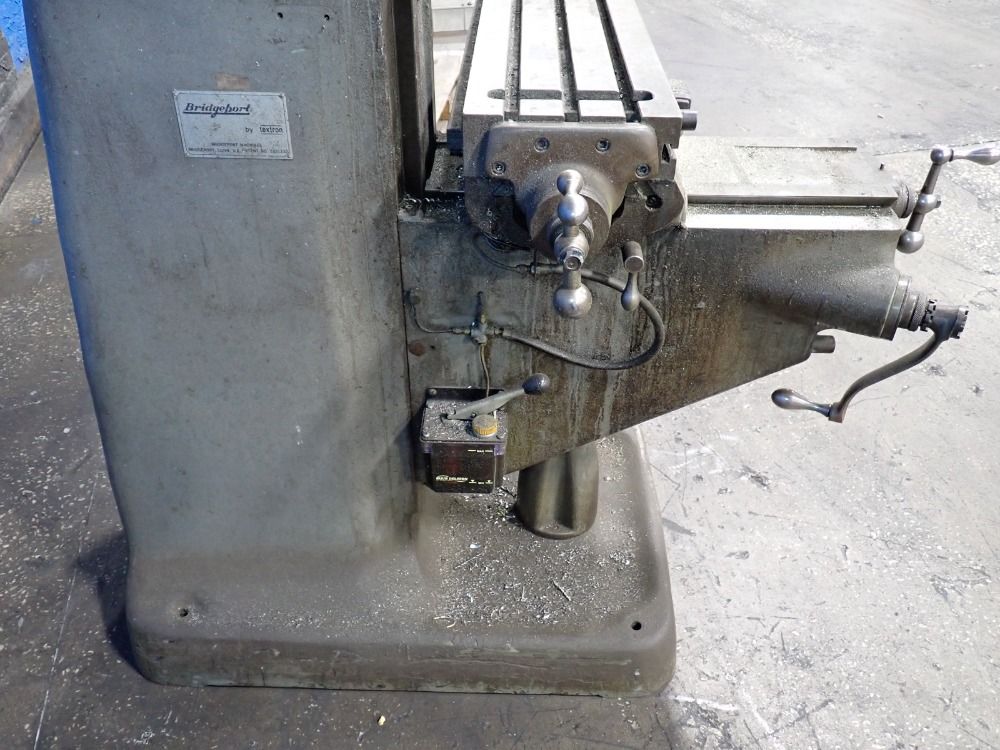 Bridgeport 9" X 42" Vertical Mill
