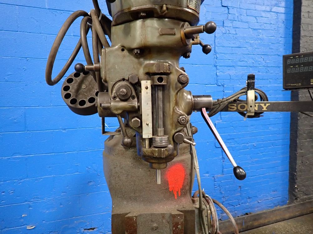 Bridgeport 9" X 42" Vertical Mill