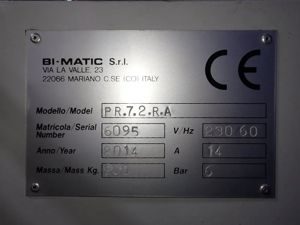 Bi-matic 137" Edge Bander - Pr72ra