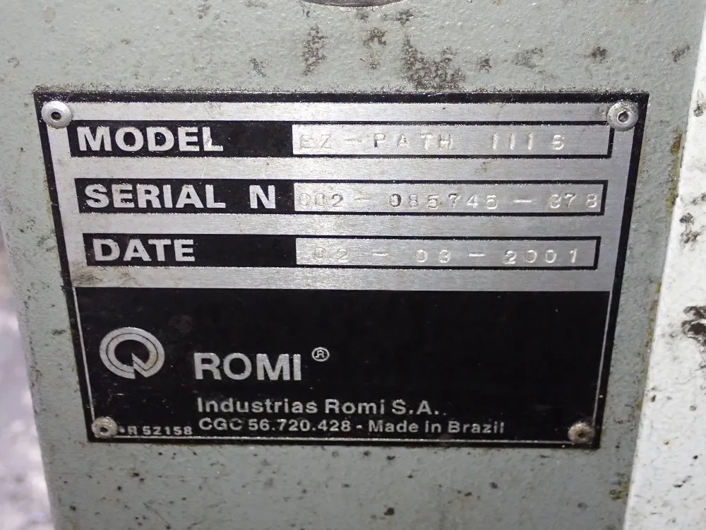 Romi 24" X 46" Cnc Lathe - Ez-path 1115