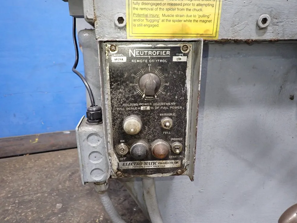 Blanchard 20" Rotary Surface Grinder - 11-20