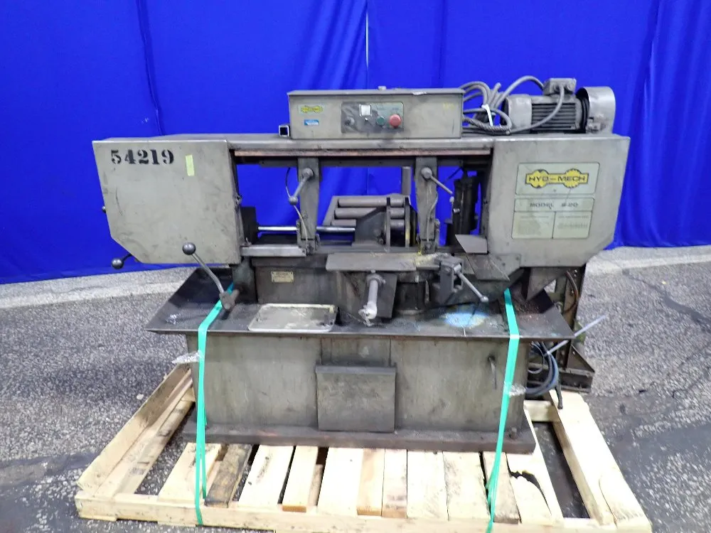 Hyd-mech Horizontal Band Saw - Model S-20