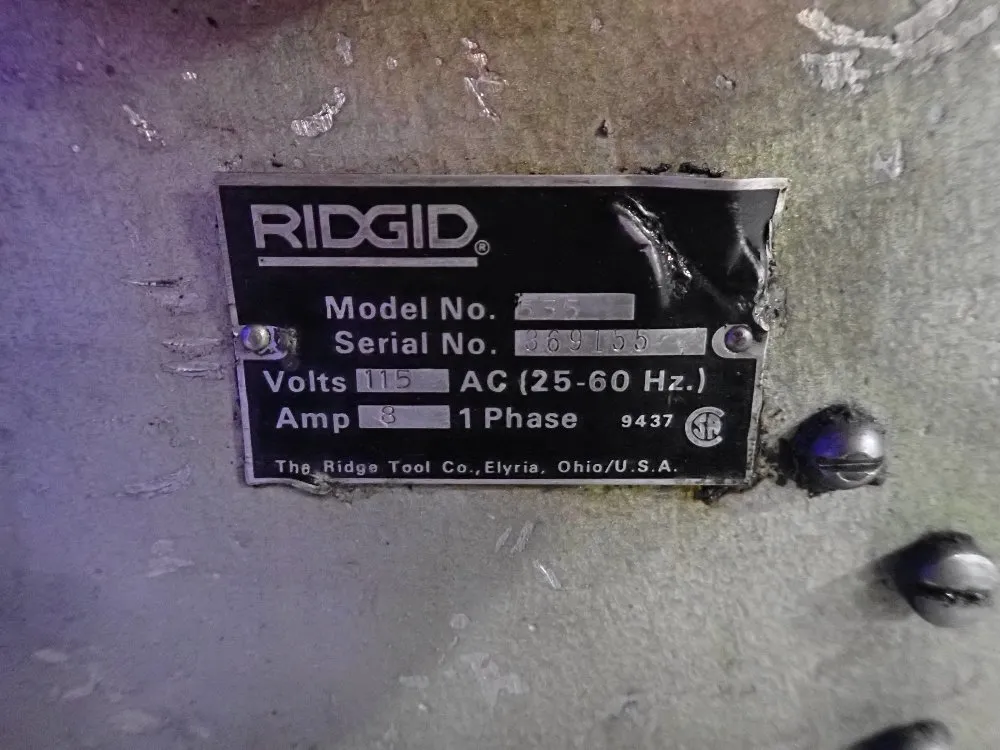 Ridgid Tool Pipe Threader - Model 535