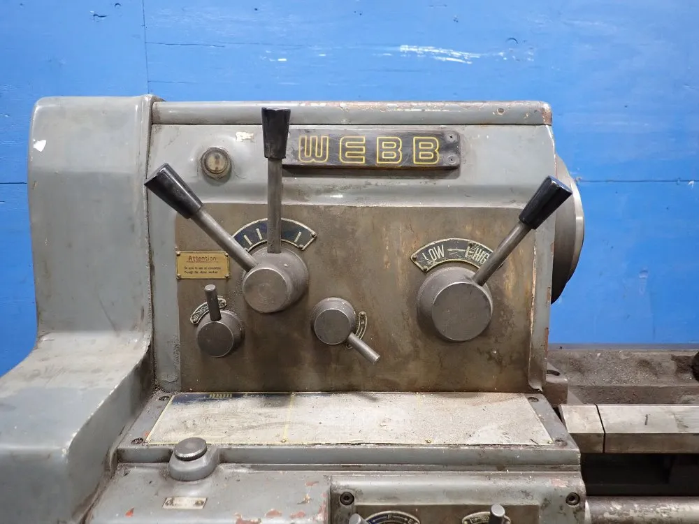 Webb 17"/20" X 64" Gap Bed Lathe - Wl-435